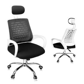 Ergonomic Mesh Office Chair High Back Desk Chair 360wivel Home Task Chair with Adjustable Lumbar Support 45¯cking Angle Armrest Headrest