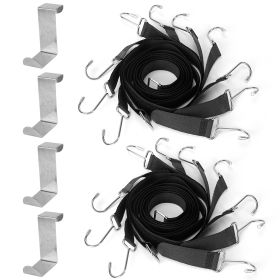 2Pcs Cap Rack Holder Over The Door Hanging Hat Organizer Multifunctional Door Closet Cap Hangerôorage Collection For Baseball Cap Backpack Umbrella