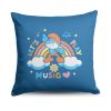 Smurfs Let's Play Music Throw Pillow 18x18 inches