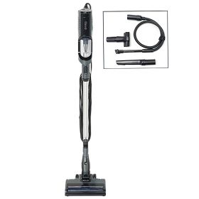 Shark QS100Q Ultralight Pet Corded Stick Vacuum HyperVelocity Handheld Vacuum Upright Vacuum with Swivel Steering 2 Modes with Floor Nozzle Crevice To (Option: gBlack)(RB)